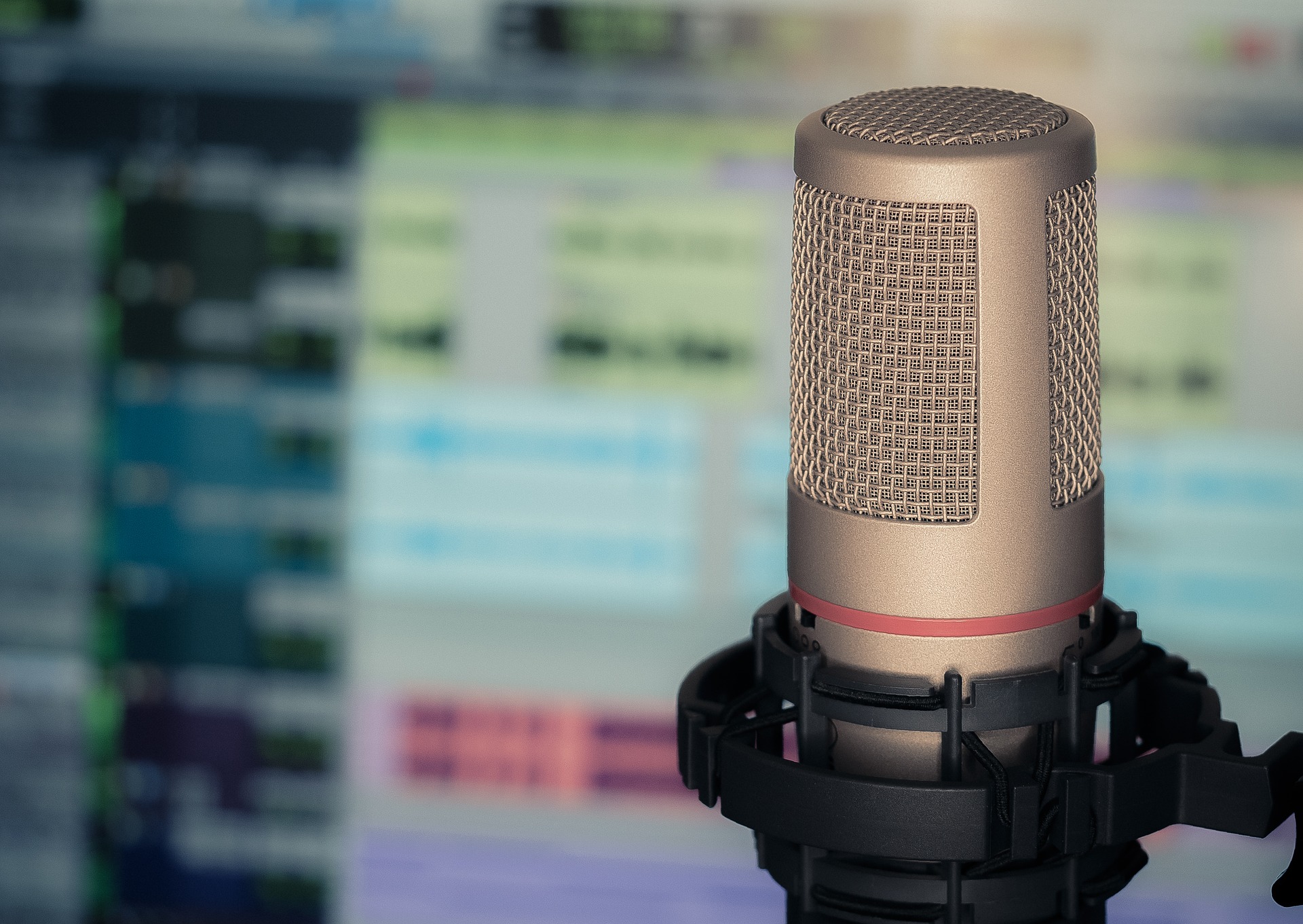 Microphone and audio editing software.
