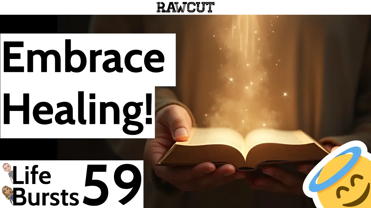 Someone opens a book to enlightenment, and for some reason there's magical dust.